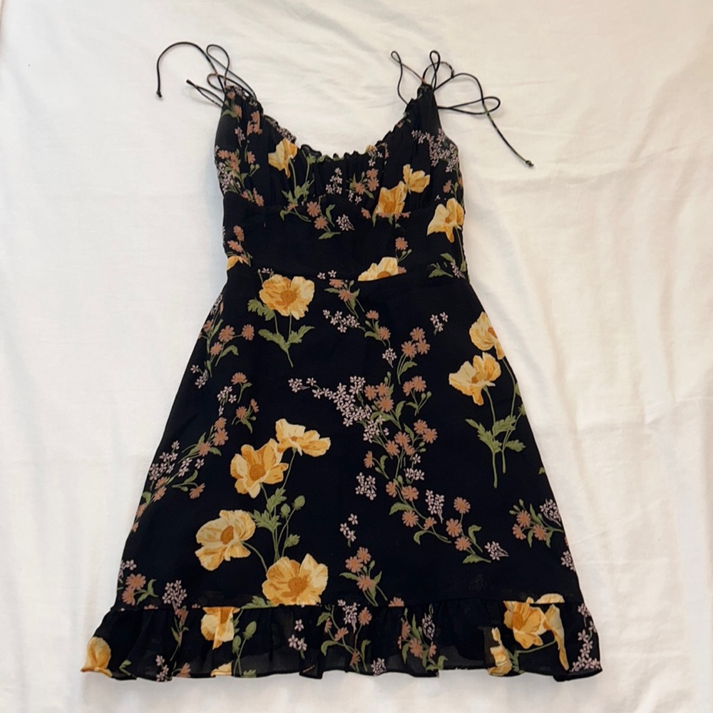 Reformation Floral Mini Dress
